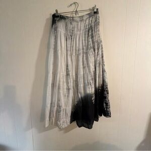 Boho Maxi Skirt TieDyed plus size 3X